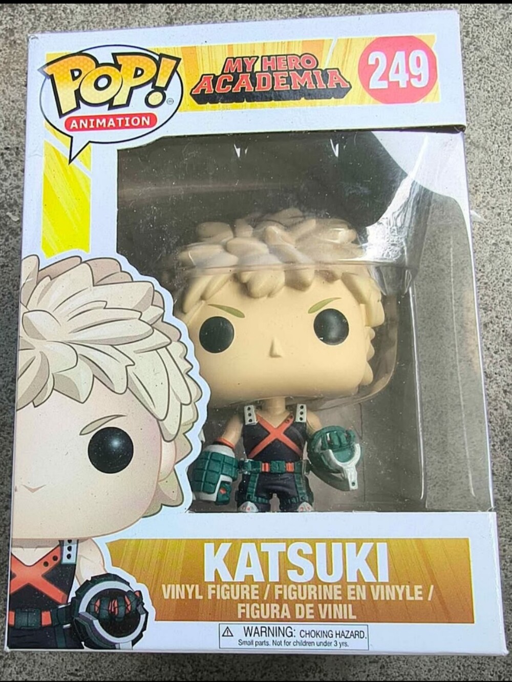 Funko Pop! My Hero Academia Katsuki - Blonde Hair & Green Accents #249 (Vaulted)